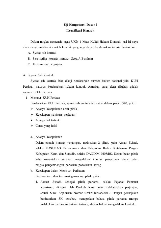 kuh perdata pasal 1320